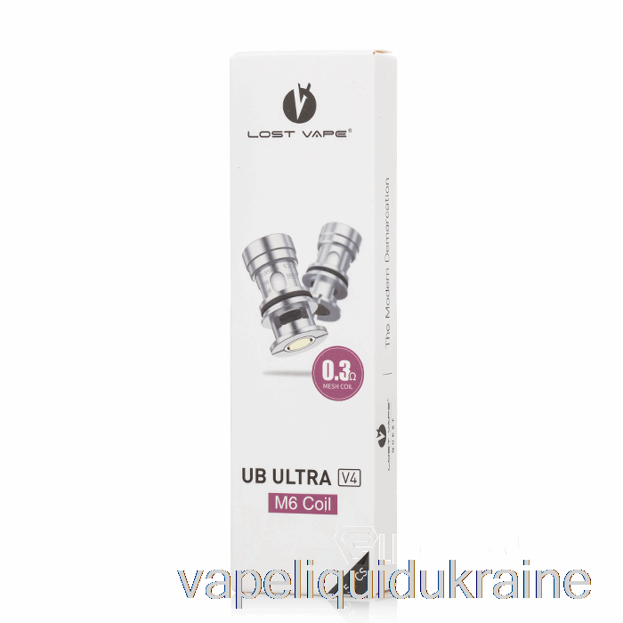 Vape Liquid Ukraine Lost Vape Ultra Boost Replacement Coils [V4] 0.3ohm M6 Coils